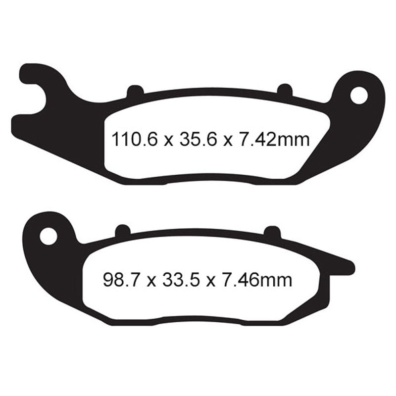 EBC BRAKE PADS - R SERIES - FA465R - Driven Powersports
