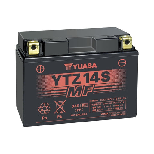 Yuasa YTZ Series Battery (YUAM72Z14) - Driven Powersports