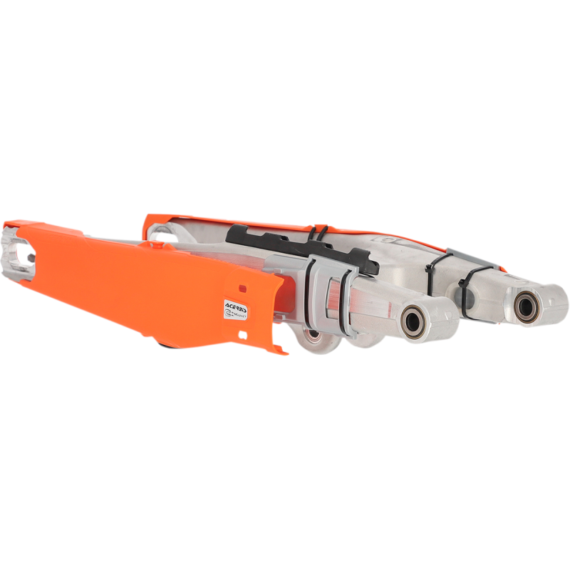 ACERBIS Teketmagnet Swing Arm Guard GASGAS EC250/F/300/F, Orange Front - Driven Powersports