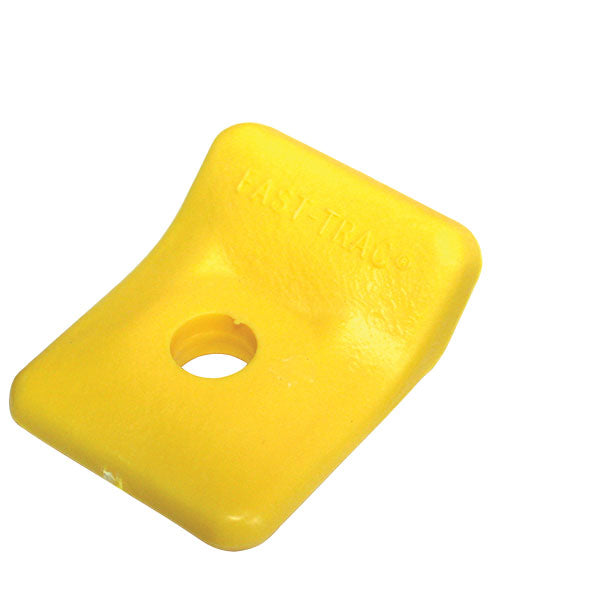 FAST-TRAC 45 DEGREE SQUARE BACKER PLATE Yellow - Driven Powersports