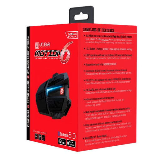 UCLEAR MOTION 6 SINGLE KIT (180508) - Driven Powersports