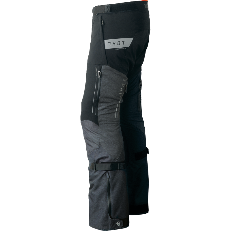 THOR PANT RANGE Black/Heather Left Side - Driven Powersports