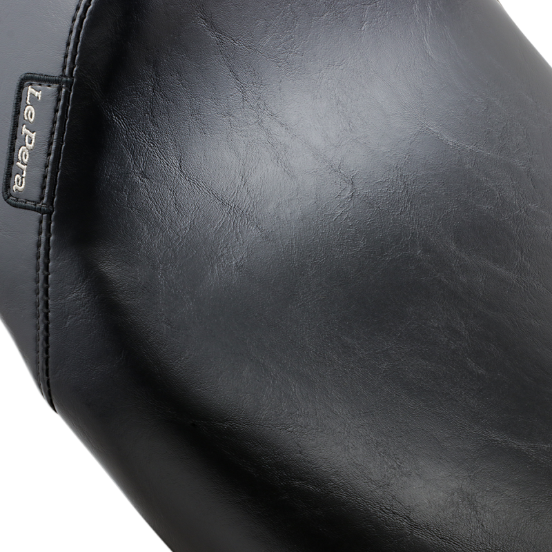 LE PERA 08-19 FLHT BARE BONE SMOOTH SOLO SEAT Front - Driven Powersports