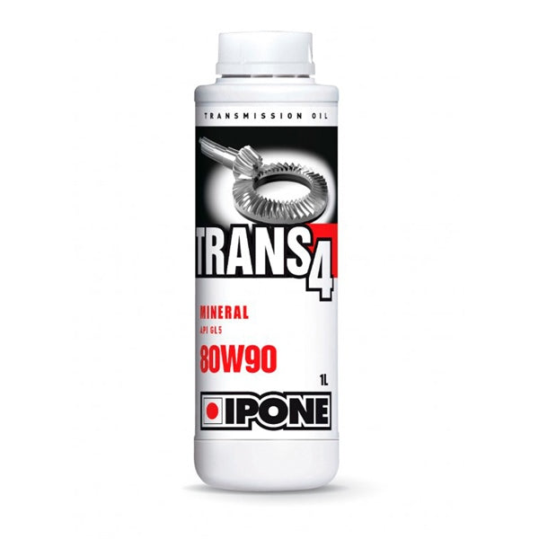 Ipone Trans 4 Oil Mineral For Arctic Cat / Bmw / Can-Am & More Transparent - Driven Powersports