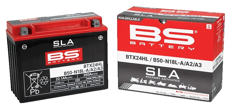 BTX24HL FACTORY ACTIVATED 12V BATTERY - Driven Powersports