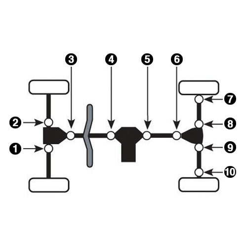 KIMPEX UNIVERSAL JOINT (PAUJ-1024) - Driven Powersports