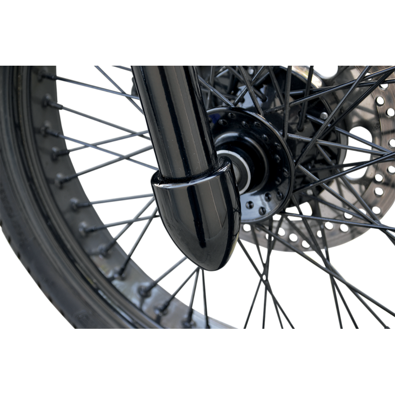 BARON COVERS FORK/AXLE Black Application Shot - Driven Powersports