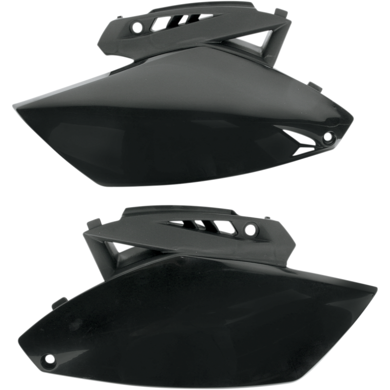 UFO YZF250 SIDE PANELS Black Other - Driven Powersports