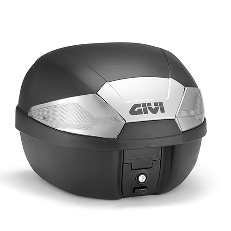 GIVI B29NT2 Tech Monolock Motorcycle Top Case, Matte Black/Smoke