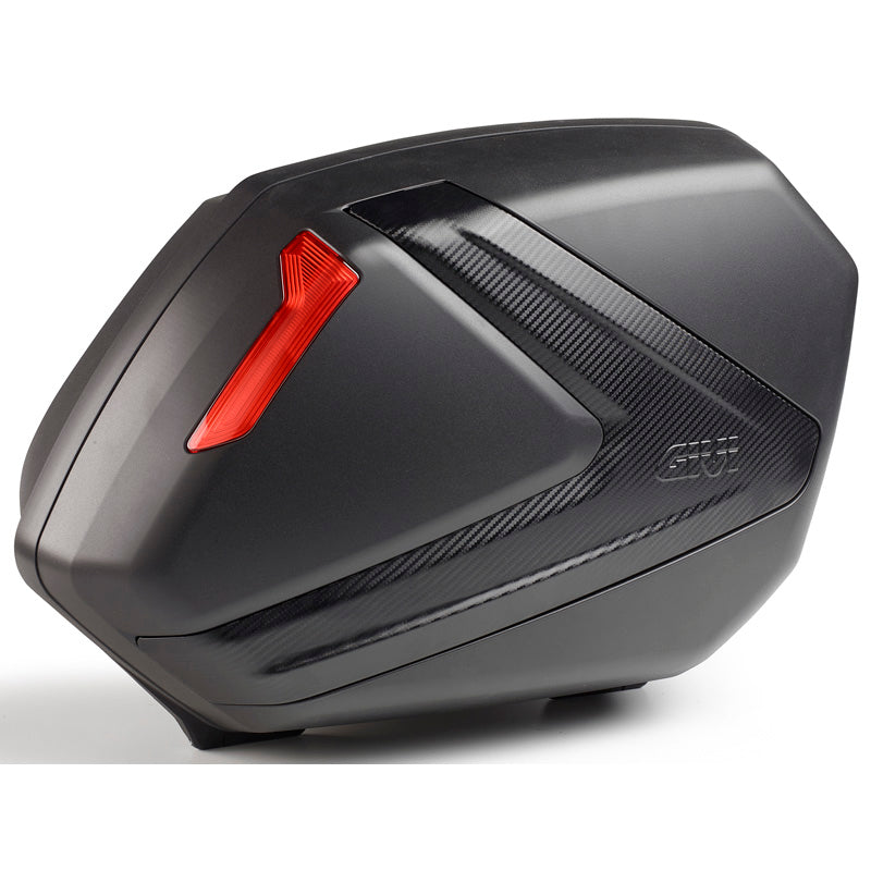 GIVI V37NN MONOKEY SIDE BLACK/CARBON /2PCS Black - Driven Powersports