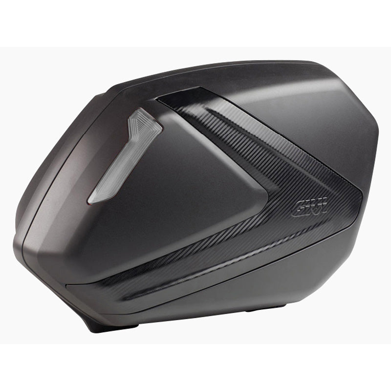 GIVI V37NNT TECH MONOKEY SIDE BLACK/CARBON /2PCS Black - Driven Powersports