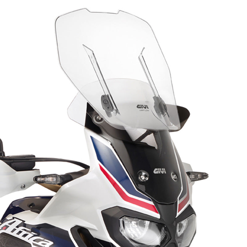 GIVI AF1144B Clear Airflow Windshield for Honda Africa Twin/ADV
