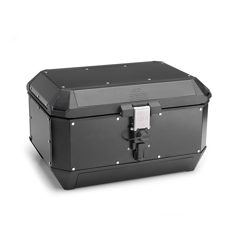 GIVI ALA56B ALASKA ALUMINIUM BLACK 56L Black - Driven Powersports