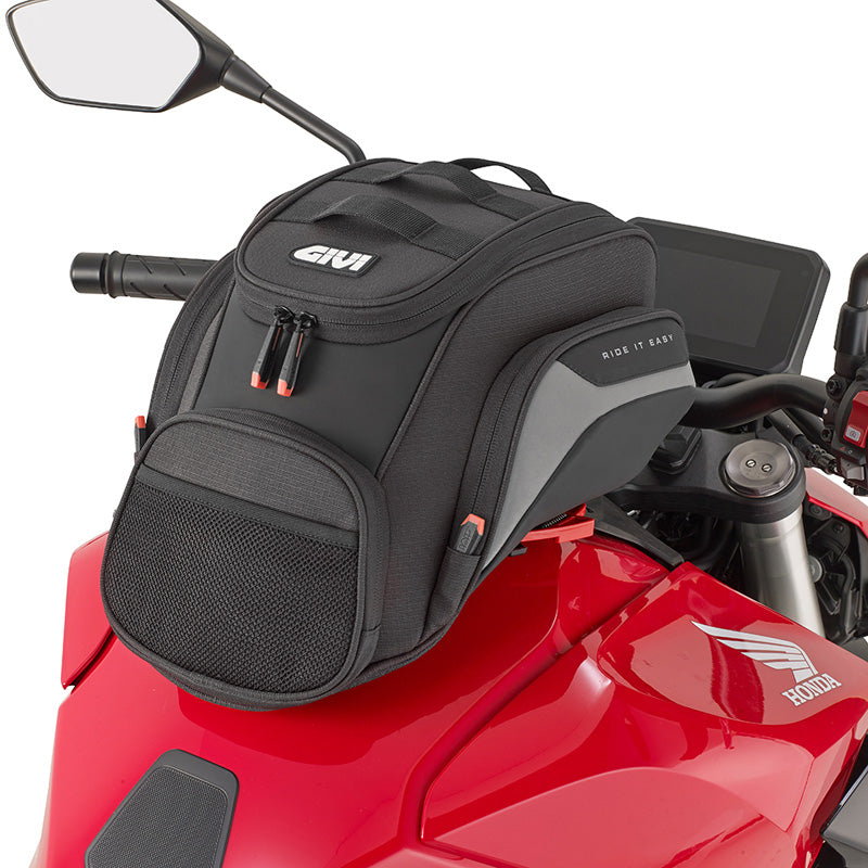 EASY05 Easy-T Tanklock Tank Bag - 12L - Black - Driven Powersports