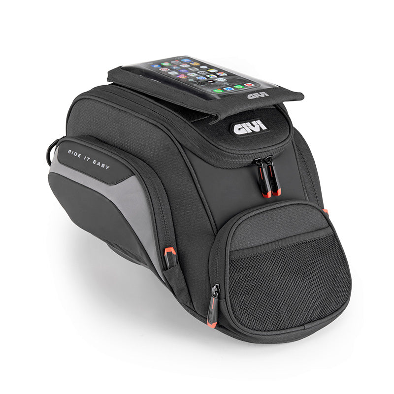EASY05 Easy-T Tanklock Tank Bag - 12L - Black - Driven Powersports