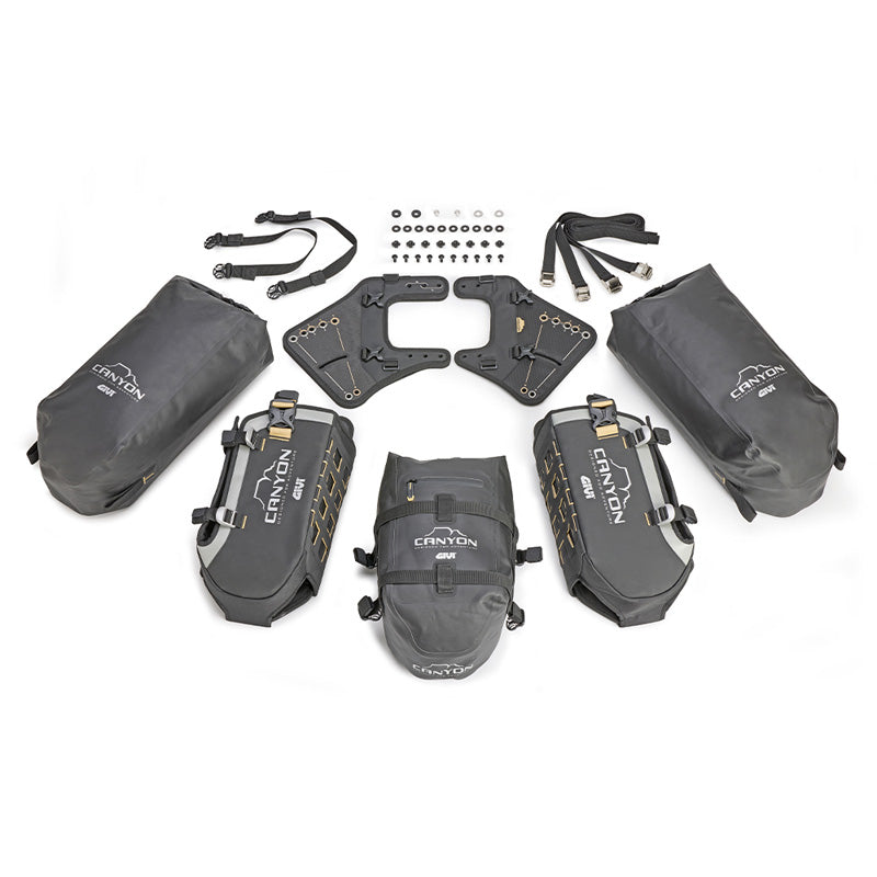 GRT721B GRAVEL-T CANYON BASE + LUGGAGE - Driven Powersports