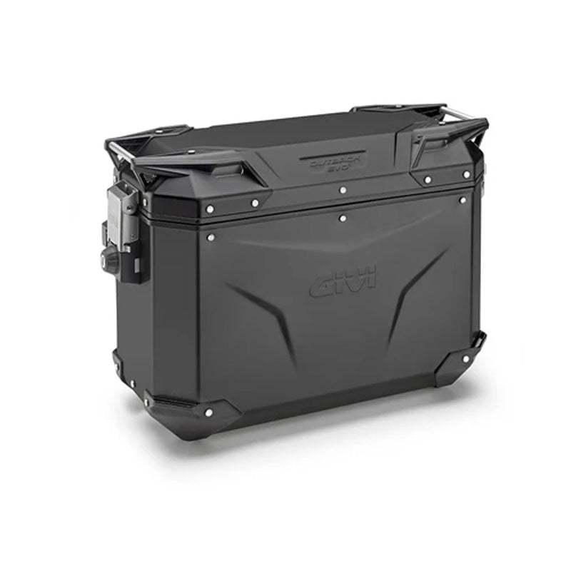 GIVI OBKE37BPACK2 Trekker Outback EVO 37L Motorcycle Side Cases 2pcs, Left/Right, Black