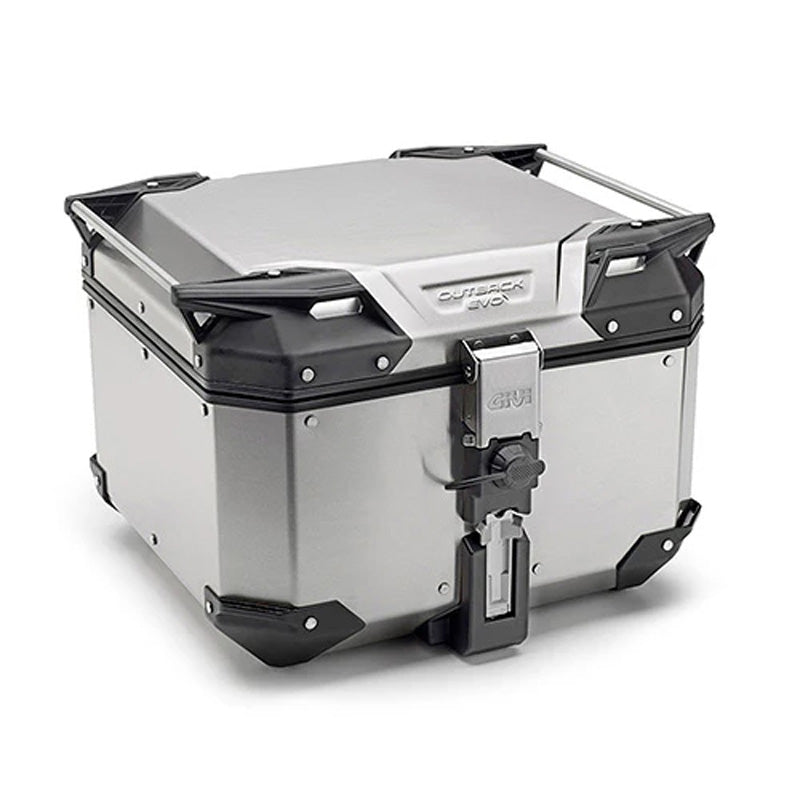 GIVI OBKE42A Trekker Outback EVO Motorcycle Top Case 42L, Aluminum