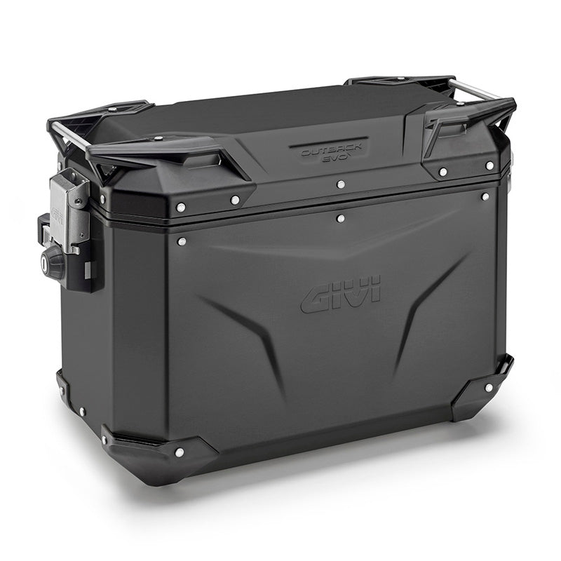 GIVI 48L OBKE48B TREKKER OUTBACK EVO BLACK LEFT/RIGHT SIDE Black - Driven Powersports