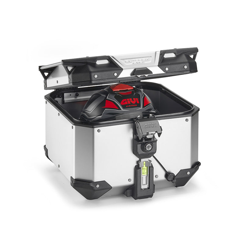 GIVI 42L TREKKER OUTBACK EVO OBKEV42AA TOP ANODISED - Driven Powersports