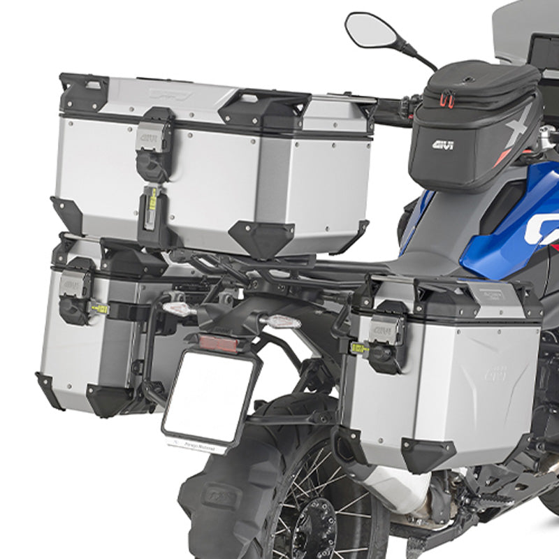 GIVI 58L TREKKER OUTBACK EVO OBKEV58AA TOP ANODISED - Driven Powersports