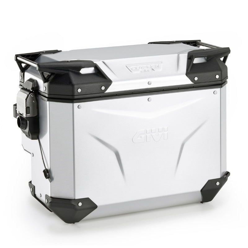 GIVI OBKEVS40AAR Trekker Outback EVO Smart Motorcycle Side Case 40L, Right, Anodized