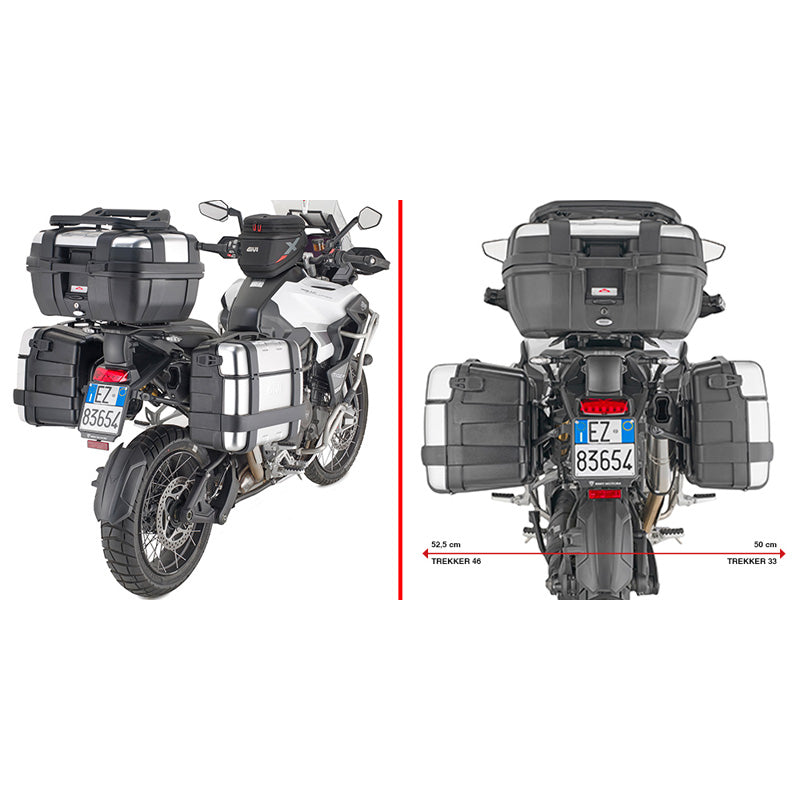 GIVI PLO6423MK PL Monokey Side Case Racks for Triumph Tiger 1200 GT/R.E.