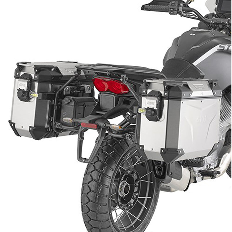 GIVI PLO8208CAM PL Cam-Side Side Case Racks for Moto Guzzi Stelvio 1000