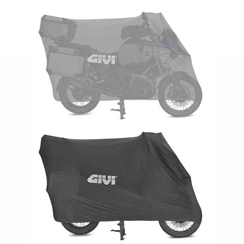 S204 Stretch Bike Cover - Black - Driven Powersports