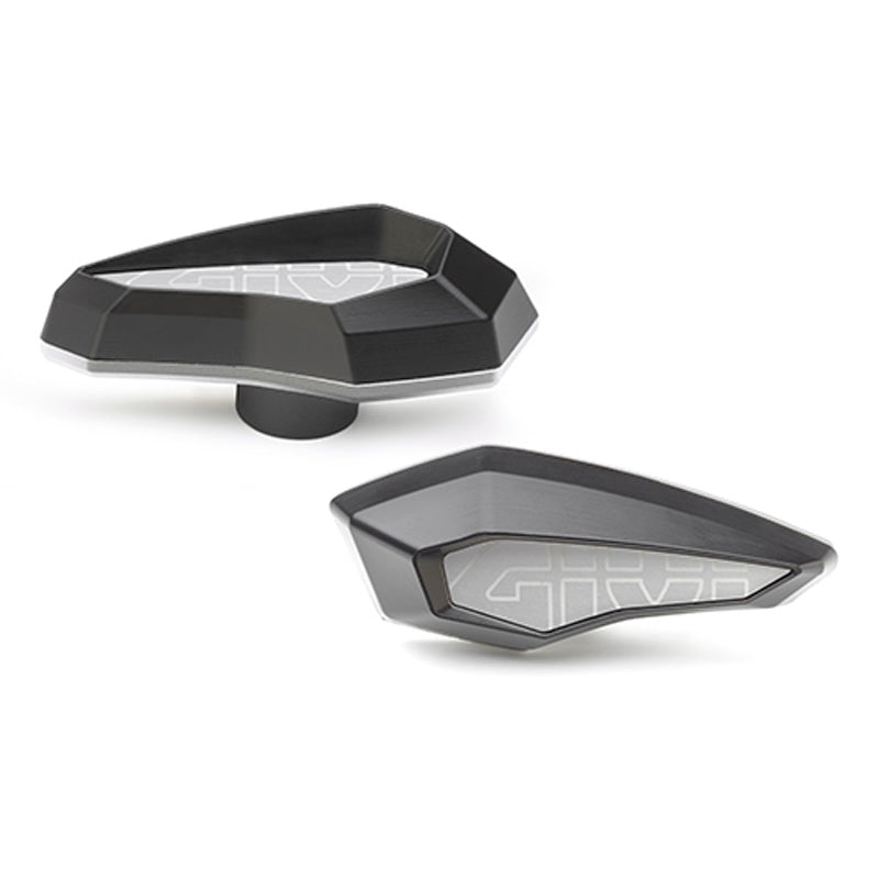 GIVI FRAME SLIDERS BLACK/GREY Black/Grey - Driven Powersports