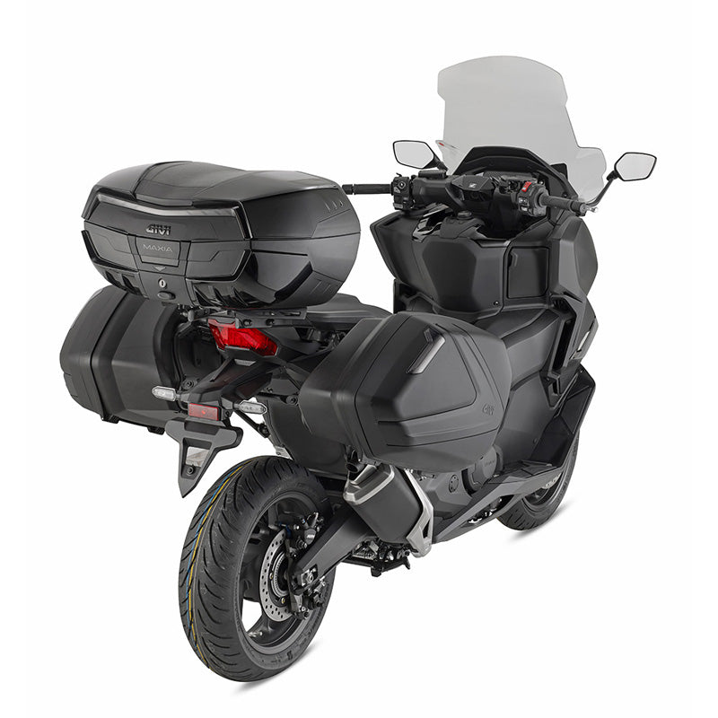 MAXIA 5 V58NB MATTE BLACK + BLACK 58L Black - Driven Powersports