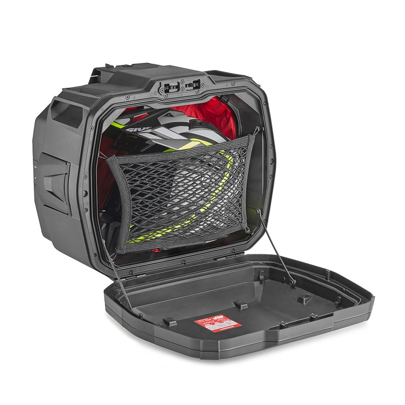 XP01 XSpace Monokey Side/Top Case 27-36L Black/Aluminum - Driven Powersports