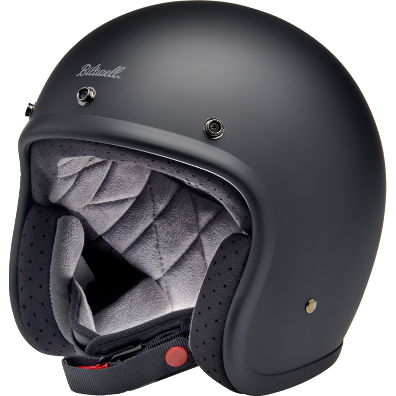 BILTWELL HELMET BONANZA Flat Black Other - Driven Powersports