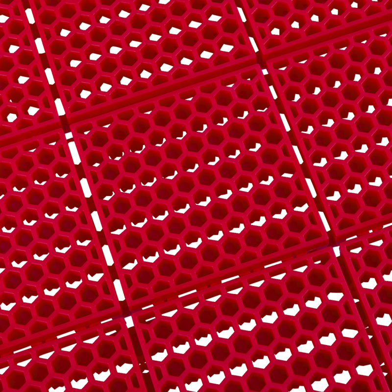 CALIBER FLOORING PROTECH QTY8 Red Front - Driven Powersports