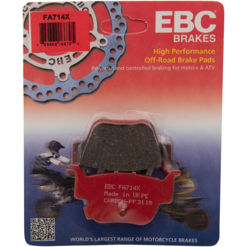 EBC BRAKE PAD EBC FA714X Front - Driven Powersports