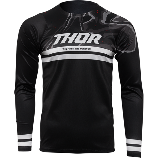 THOR JRSY ASSIST LS BNGR Black Front - Driven Powersports