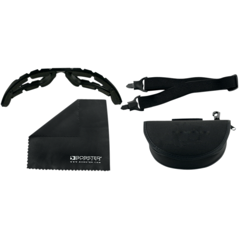 BOBSTER RENEGADE CONVERTIBLE FLAME Black Front - Driven Powersports