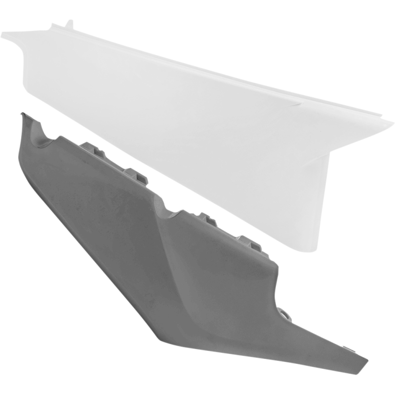 ACERBIS PANEL SIDE VENT HUS White/Green Front - Driven Powersports