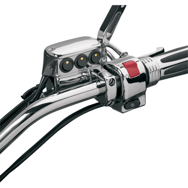 SHOW CHROME BRAKE SWITCH BLOCK ILLUM SET Application Shot - Driven Powersports