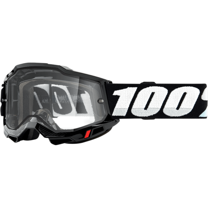 100% ACCURI 2 ENDURO MOTO GOGGLE CLEAR DUAL LENS - DRIVEN Canada's Powersports 19626100055950015 - 00001