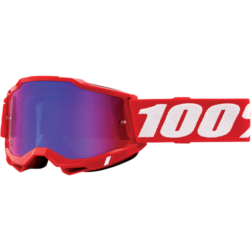 100% ACCURI 2 GOGGLE MIRROR RED/BLUE LENS - DRIVEN Canada's Powersports 19626100047450014 - 00005