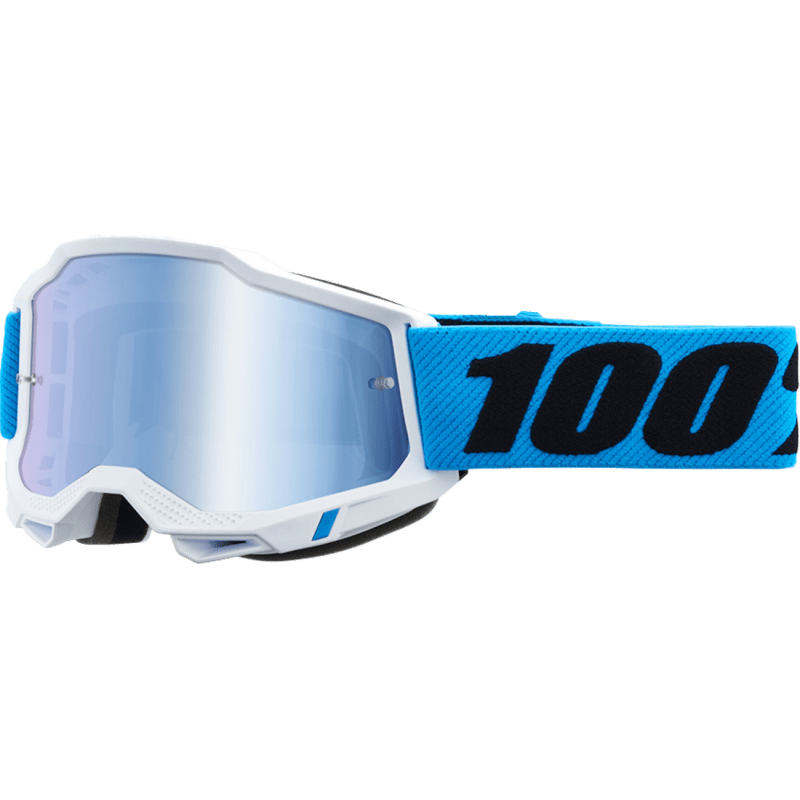 100% ACCURI 2 GOGGLE NOVEL MIRROR BLUE LENS (50014 - 00023) - DRIVEN Canada's Powersports 19626102283450014 - 00023