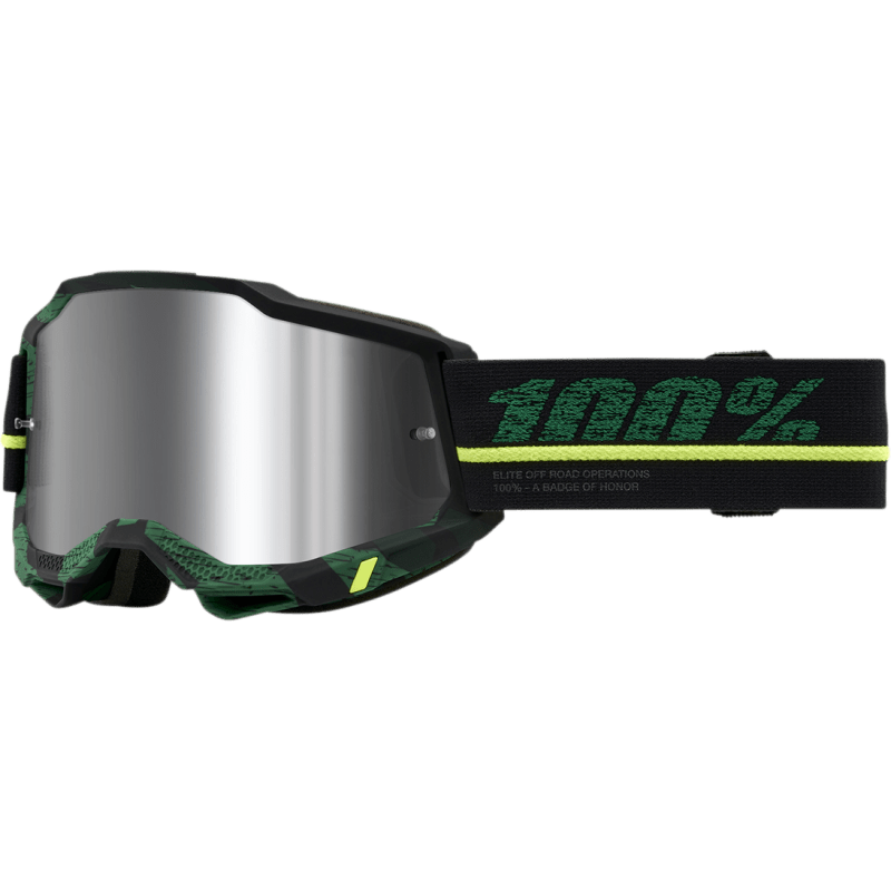 100% ACCURI 2 GOGGLE OVERLORD FLASH SILVER LENS (50014 - 00011) - DRIVEN Canada's Powersports 19626100049850014 - 00011