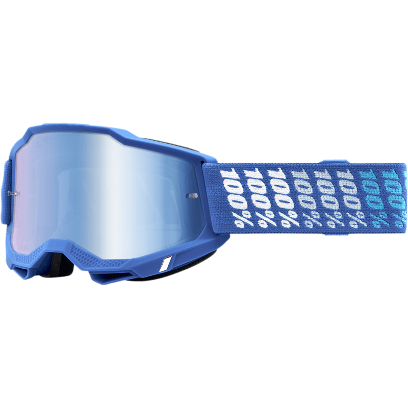 100% ACCURI 2 GOGGLE YARGER MIRROR BLUE LENS (50014 - 00014) - DRIVEN Canada's Powersports 19626100054250014 - 00014