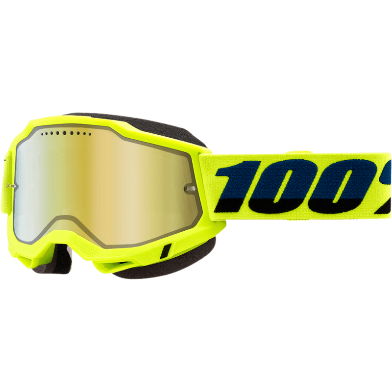 100% ACCURI 2 SNOWMOBILE GOGGLE MIRROR GOLD LENS - DRIVEN Canada's Powersports 19626100101350022 - 00003