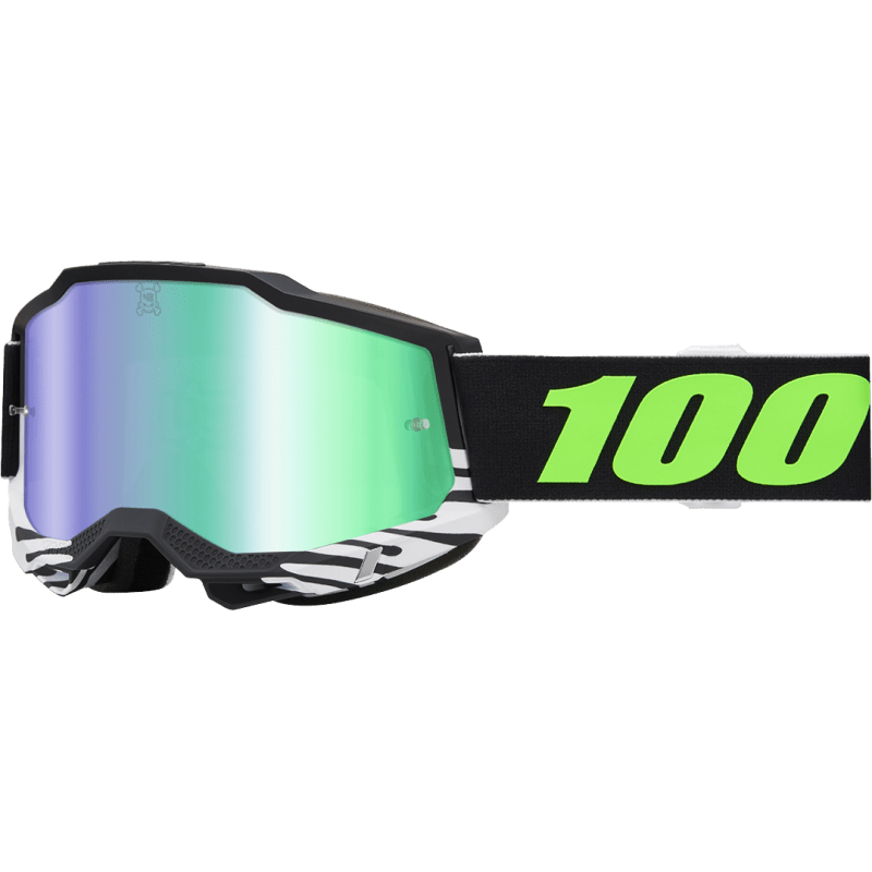 100% ACCURI 2 UTV SPECIAL GOGGLE KB43 MIRROR GREEN LENS (KB - 50019 - 00001) - DRIVEN Canada's Powersports 196261022469KB - 50019 - 00001