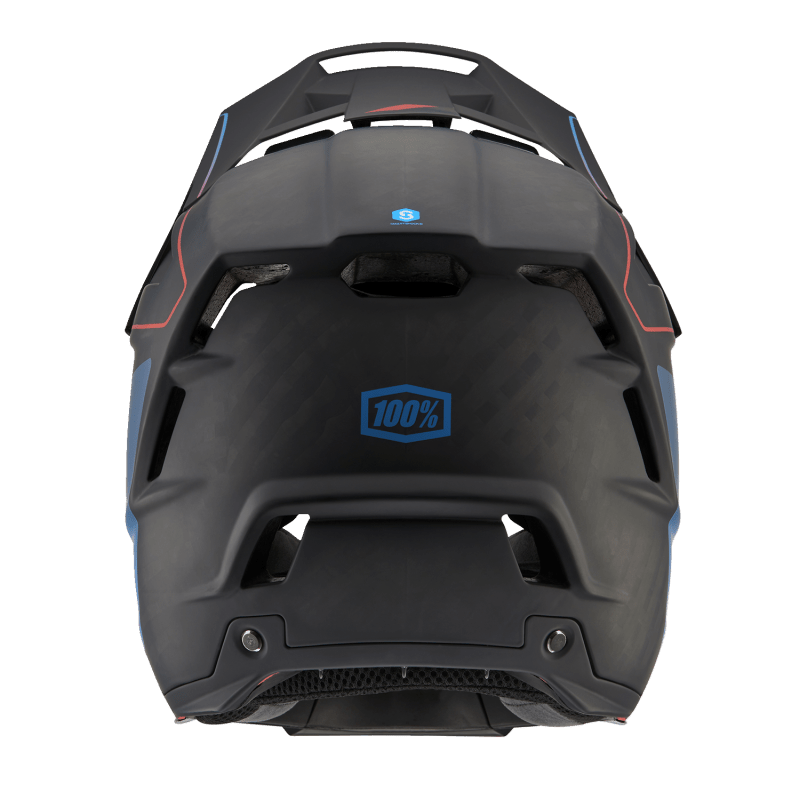 100% AIRCRAFT 2 HELMET CARBON STEEL BLUE/NEON - DRIVEN Canada's Powersports 80002 - 00013