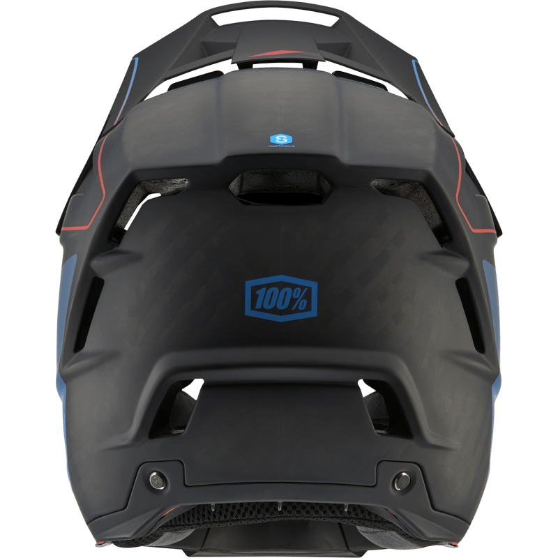 100% AIRCRAFT 2 HELMET CARBON STEEL BLUE/NEON - DRIVEN Canada's Powersports 80002 - 00013