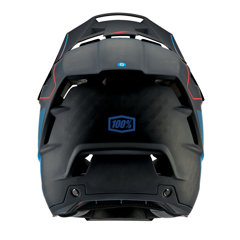 100% AIRCRAFT 2 HELMET CARBON STEEL BLUE/NEON - DRIVEN Canada's Powersports 80002 - 00013