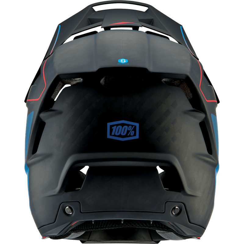 100% AIRCRAFT 2 HELMET CARBON STEEL BLUE/NEON - DRIVEN Canada's Powersports 80002 - 00013